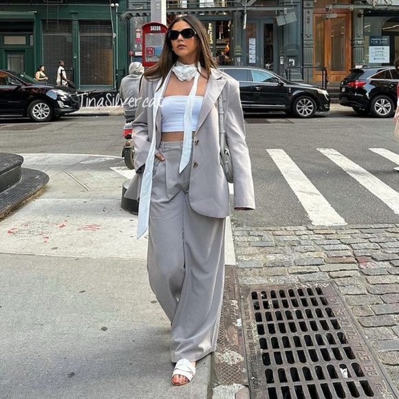 BLOGGER'S FAVE! Zara Floral Scarf Choker NWT - Picture 9 of 17